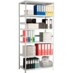 Стеллаж MS 200KD 100x40 4 (Размеры внешние (ВхШхГ) 2000х1000х400 мм  4 полки  с разборной стойкой) [