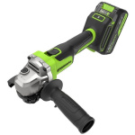 Greenworks Углошлифовальная машина аккумуляторная AG590  24V  б щет  125 мм  8500 об мин  Anti-Kickb