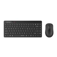 Комплект клавиатура+мышь беспров. A4TECH Fstyler  FG2200 Air2 black (USB, slim) (FG2200 AIR2 BLACK)