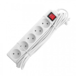 СТАРТ (4670012297772) Удлинитель  5 розеток.  С У S 5x5 - V. Заземления нет.  Кнопка включения. Длин