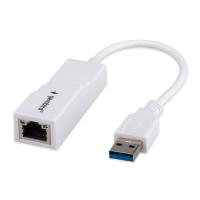 Gembird Сетевой адаптер Ethernet  USB 3.0 - Gigabit Ethernet adapter, пластик, белый, RTL8153 (NIC-U11)