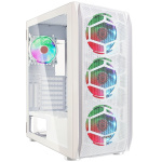 Ginzzu GL 390 боковая дверца закаленное стекло на петлях на магнитах  controller CRC10  4* 12R6W FAN