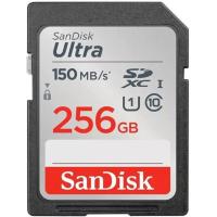SecureDigital 256GB SanDisk SDXC Class 10 UHS-I U1 Ultra R 150MB/s <SDSDUNC-256G-GN6IN>