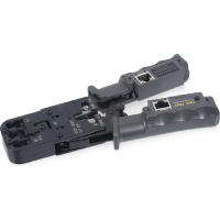 Cabeus HT-2010NT (HT-022) Инструмент обжимной 3 в 1 для RJ-45, RJ-11/12 с тестером для витой пары