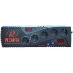 Ресанта С-2000 63 6 34 (16694) Стабилизатор {5 розеток -(3 2)  2000 Вт  220В±8% + защита RJ11  Вес 4