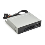 Exegate EX283581RUS Картридер USB2.0 ExeGate <CR-415> 3.5"  мультиформатный: CF SD MMC MS MS Duo MS 