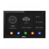 DAHUA DHI-VTH5341G-W Монитор видеодомофона IP 10-и дюймовый  WiFi 2.4ГГц, черный, ёмкостной сенсорный экран, поддержка micro-SD до 265Гб, питание DC 1