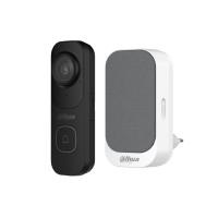 DAHUA DH-VDKP01-BG (KIT/DH-IPC-DB41AP-0210B-White/DH-IPC-DS1AP-Grey) Комплект: Дверной звонок DH-DB41AB + Динамик DH-DS1AG