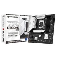 MAXSUN MS-Terminator B760M D4 WIFI6E V2 (Socket 1700, mATX, 4*DDR4(128b), DP/HDMI, 4*SATA3, 3*M.2, 1xPCI-E x16 /1xPCI-E x4, 6*USB 2.0, 2*USB 3.2 GEN2,