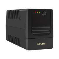 Exegate EX299487RUS ИБП ExeGate Power NB-850.LED.AVR.4C13.USB (850VA/510W, LED, AVR, 4*C13, USB, батарея 12V 9Ah, Black)