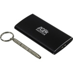 AgeStar 3UBMS2 (BLACK) USB 3.0 Внешний корпус mSATA  алюминий  черный