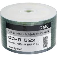 Диски CMC CD-R 80 52x Bulk/50 Full Ink Print (141144)