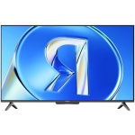 11121931 Яндекс ТВ Станция Бейсик QLED  4K Ultra HD  черный  СМАРТ ТВ  YaOS X