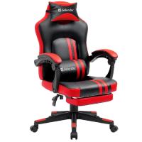 Игровое кресло Diablo Черный/Красный,PU,подножка DEFENDER (64407)