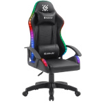 Игровое кресло Factor X RGB Черный класс 2 PU DEFENDER