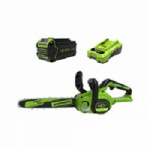 Greenworks G40CS30IIK4 Цепная пила аккумуляторная  40V  30 см   с 1* АКБ 4А*ч и ЗУ [2007807UB]