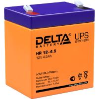 Delta HR 12-4.5 (4.5 А\ч, 12В)  свинцово- кислотный аккумулятор