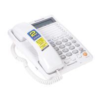 Panasonic KX-TS2368RUW (белый) {2 линии, конференц-связь, спикер., 30 номеров памяти, ЖКД, Flash, часы }