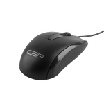 CBR CM 124 Black USB  Мышь офисн.  оптич.  1000dpi  3 кн.  1 5 м