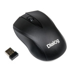 Мышь MROC-15U Dialog Comfort RF 2.4G Optical - 3 кнопки + ролик прокрутки  USB  черная