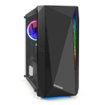 Exegate EX294384RUS Корпус Minitower ExeGate Mistery R2 (mATX  без БП  2*USB+1*USB3.0  аудио  черный