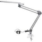 ЭРА Б0008003 Настольный светодиодный светильник NLED-441-7W-S серебро {Крепление струбцина  цвет. те