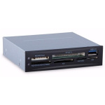 Exegate EX293028RUS Картридер USB3.0  <CR-611U3> (внутренний  3.5"  мультиформатный: SD SDHC SDXC MM