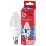 Эра Б0045337 Лампочка светодиодная RED LINE LED B35-10W-865-E14 R Е14   E14 10 Вт свеча холодный дне