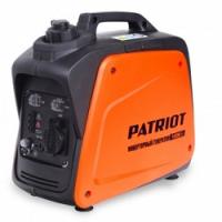 Генератор инверторный PATRIOT 1000i [474101025] {Двигатель 4т, АИ-92, 40сс,мощность рабочая/максимальная -0,7/0,9 кВт, объём бака - 2,1 л, 1 розетка E