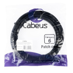 Cabeus PC-UTP-RJ45-Cat.6-3m-BK-LSZH Патч-корд U UTP  категория 6  2xRJ45 8p8c  неэкранированный  чер