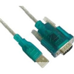 Aopen Qust Кабель-адаптер USB Am -> COM port 9pin (добавляет в систему новый COM порт) (ACU804) [693