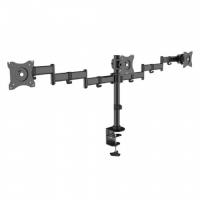 Arm Media LCD-T15 черный 15"-32" макс.30кг настольный поворот и наклон верт.перемещ.