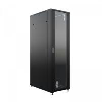 NTSS Шкаф напольный универсальный серверный NTSS R 42U 600х1000мм, 4 профиля 19, двери стекло и сплошная металл, боковые стенки съемные, регулируемые 