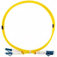 Rexant (50-2111-3) Патч-корд оптический одномодовый (SM) 9/125 OS2 разъемы zip-cord LC/UPC-LC/UPC 3мм Duplex LSZH 3м желтый