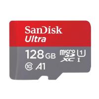 Micro SecureDigital 128GB SanDisk Ultra Class 10, UHS-I, R 140 МБ/с, <SDSQUAB-128G-GN6MN> без адаптера SD