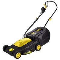 Huter ELM-1400 ( Р ) Газонокосилка электрическая [70/4/4] { 220В, 1,4 кВт, высота среза 28 / 45 / 55 мм, ширина среза 380 мм, объем травосборника 40 л