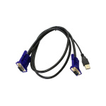 ORIGO OKVMCU A1A KVM-кабель с разъемами VGA и USB  1.8 м