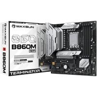 MAXSUN MS-Terminator B860M WIFI (Socket 1851, mATX, 4*DDR5(128Gb), DP/HDMI, 4*SATA3, 3*M.2, 1*PCIEx16/1*PCIEx4/1*PCIEx1, 1*Type-C,  4*USB2.0, 2*USB 3.