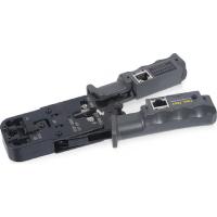 Cabeus HT-2010NT (HT-022) Инструмент обжимной 3 в 1 для RJ-45, RJ-11/12 с тестером для витой пары