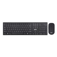 Acer OKR030 [ZL.KBDEE.005] Комплект (клавиатура + мышь) Combo wilreless USB  slim black 