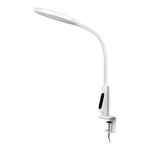 Camelion KD-837  C01 белый LED(Свет-к наст. на струбц.  7Вт 230В 450лм сенс.рег.ярк и цвет.темп USB-