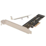 ORIENT C300EN  Переходник PCI-Ex4->M.2 M-key NVMe SSD  тип 2230 2242 2260 2280 22110  2 планки крепл