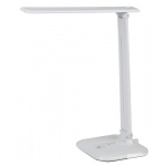 ЭРА Б0031612 Настольный светодиодный светильник NLED-462-10W-W белый {складной  3 ступенчатый диммер