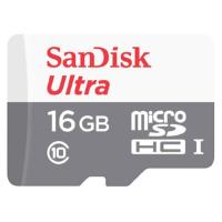 Micro SecureDigital 16Gb SanDisk SDSQUNS-016G-GN3MN {MicroSDHC Class 10, Ultra Android}