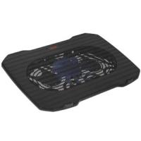 BURO Подставка для ноутбука 15.6"357x265x33mm 1xUSB 1x 140mmFAN 345г металлическая сетка/пластик черный (BU-LCP156-B114)