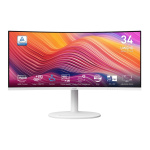MSI Modern 34" MD342CQPW White {VA Curved 3440x1440 120Hz 1ms 3000:1 21:9 300cd 2xHDMI DisplayPort 2