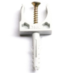 Dkc 51320 Держатель с защелкой и дюбелем  д.20мм