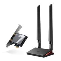 TP-Link Archer TBE550E BE9300 Трехдиапазонный беспроводной PCI Express-адаптер Wi-Fi 7 с поддержкой Bluetooth 5.4