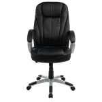 Кресло офисное Filum FL-CH-OFB-020 бизнес  усиленная крестовина из металла хром  спинка сиденье экок