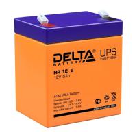 Delta HR 12-5 (5 А\ч, 12В) свинцово- кислотный аккумулятор  